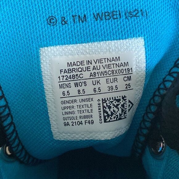 Converse Chuck Taylor 70 High Top  ‘A New Legacy’  Looney Tunes Sneakers AS NEW - Picture 14 of 15